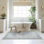 Fame Living Washable Area Rug. Modern Farmhouse. Vintage. Turkish. Bohemian. - Image 9