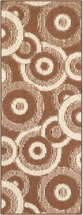 Custom Size Long Brown Hallway Runner Rug | Cut to Length 2'3" x 14' | Non-Slip by RemnazHomeDecor