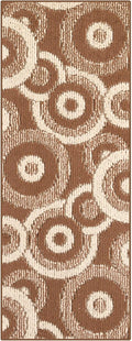 Custom Size Brown Hallway Runner Rug | Cut to Length 2'3" x 9' | Non-Slip & by RemnazHomeDecor