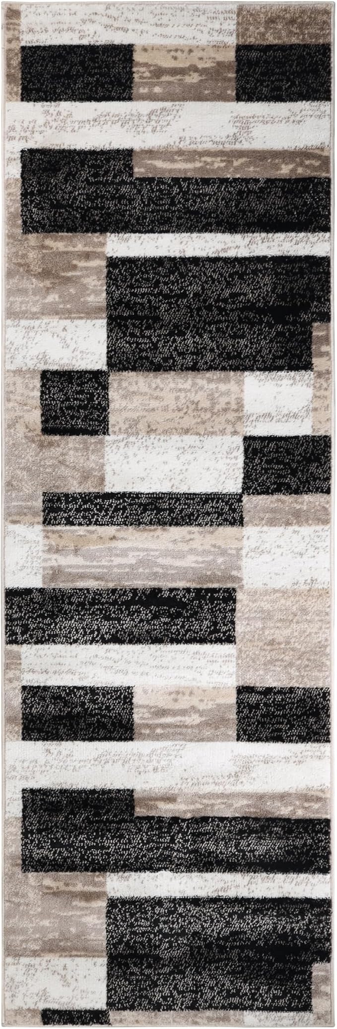Superior Indoor Runner Rug, Jute Backing, Plush Modern Rugs - Image 2