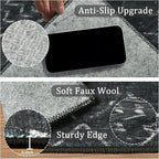 5x7 Machine Washable Area Rug for Living Room, Kids and Pets Friendly for - Image 6