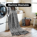 Collive Washable Area Rug 3' x 5', Modern Woven Kitchen Rugs - Image 4
