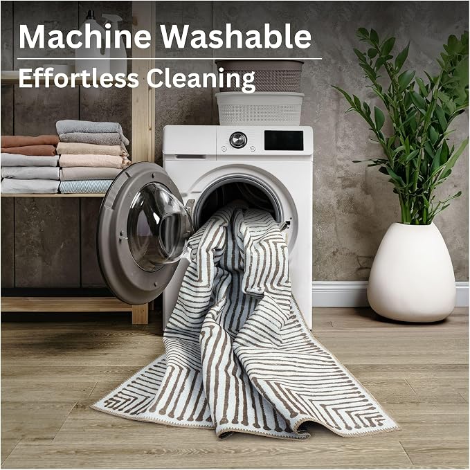 Bloom Rugs Washable Non-Slip 4' x 6' Rug - Image 9