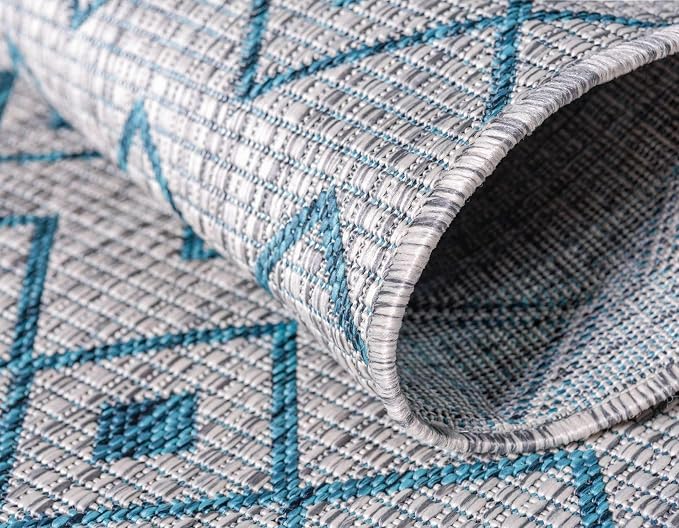 Unique Loom Outdoor Trellis Collection Area Rug - Image 6
