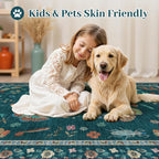 7x9 Bug Pattern Area Rug - Image 4
