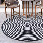 Unique Loom Sabrina Soto Outdoor Collection Geometric, Carved Area Rug by UniqueLoom