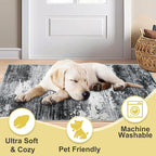COMSLE Door Mat Soft Absorbent Indoor Front Entryway Rug Machine Washable - Image 2