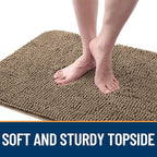 OLANLY Dog Door Mat for Muddy Paws 54x24, Absorbs Moisture and Dirt, Absorbent - Image 4