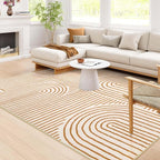 Lahome Abstract Area Rugs 9x12 Living Room, Soft Washable 9x12 Area Rug by Lahome