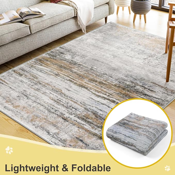 COMSLE Door Mat Soft Absorbent Indoor Front Entryway Rug Machine Washable - Image 8