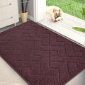 PURRUGS Dirt Trapping Door Mat 34" x 59", Non-Slip Machine Washable Entry Rug by PURRUGS