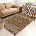 Boho Rugs for Living Room, 3x5 ft Braided Rug, Washable Faux Jute Rug for by winolive