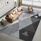 HOMFINE Washable Modern Area Rug by HOMFINE