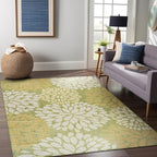 Beverly Rug Outdoor Rug 9x12 Modern Exotic Tropical Leaf Area Rugs - Image 9