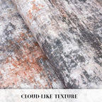 Modern Abstract Runner Rug 2x5 - Image 3