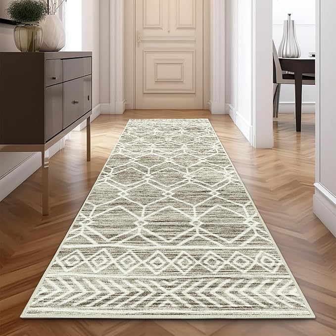 jinchan Moroccan Runner Rug 3x7 by JINCHAN