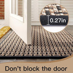 Door Mat Entrance 24x35, Dirt Resistant and Absorbent, Non-Slip Rubber Backing - Image 4