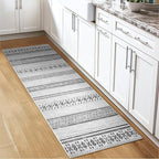 BESTSWEETIE 2x6 Area Rugs for Living Room Washable Moroccan Farmhouse Neutral - Image 7