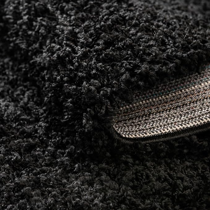 Unique Loom Solid Shag Collection Area Rug - Image 5