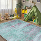 8x10 Abstract Area Rugs for Living Room, Modern Washable Indoor Rug for Bedroom - Image 8