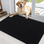 OLANLY Dog Door Mat for Muddy Paws 35x24, Absorbs Moisture and Dirt, Absorbent by OLANLY