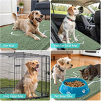 OLANLY Dog Door Mat for Muddy Paws 30x20, Paw Print Design, Absorbs Moisture - Image 7