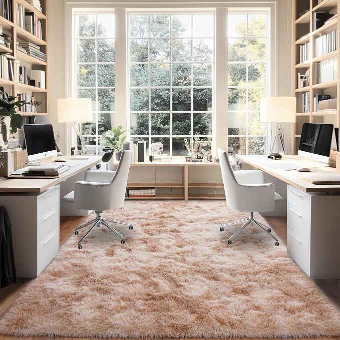 Upgrade Non-Slip Plush Rugs for Living Room, Soft Shaggy Carpets for Living Room - Image 5