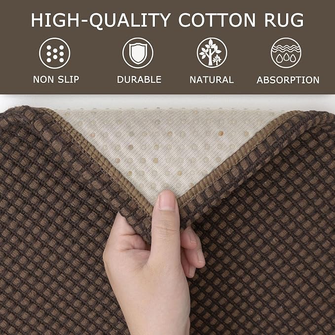 KOZYFLY Runners for Hallways 2x7 ft Washable Kitchen Runner Non Slip Rubber - Image 6
