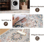 XWZO Runner Rug 2x10ft for Long Hallways, Washable Non-Slip Low Pile Area Rug - Image 6