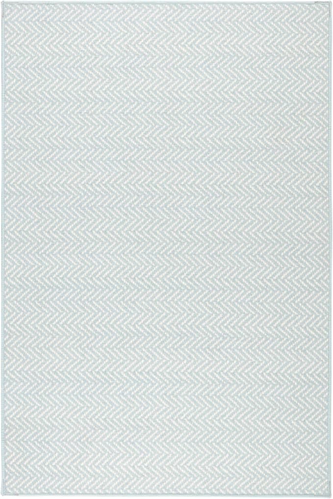 Dash and Albert Herringbone Machine Washable Area Rug by DashAlbert