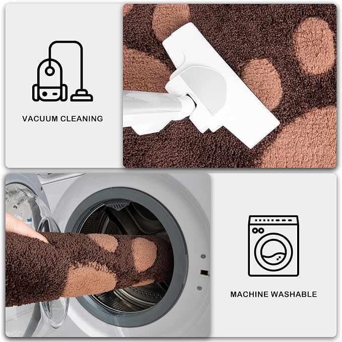 PURRUGS Dirt Trapping Door Mat 24" x 35.5", Non-Skid/Slip Machine Washable - Image 7