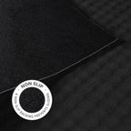CAMILSON Modern Black Non Slip Door Mat Rug 2x3 Ultra Soft High Pile Entryway - Image 6