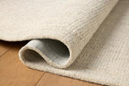 Loloi Magnolia Home by Joanna Gaines Henley Collection HNY-01 Ivory/Smoke 2'-6" - Image 3