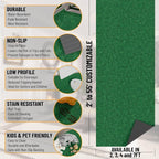 Ottomanson 6'6" x 38' Hallway Runner - Image 3