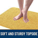 OLANLY Dog Door Mat for Muddy Paws 59x20, Absorbs Moisture and Dirt, Absorbent - Image 4