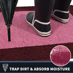 PURRUGS Dirt Trapping Door Mat 24" x 60", Non-Slip/Skid Machine Washable - Image 3