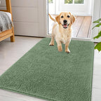 OLANLY Dog Door Mat for Muddy Paws 44x32, Absorbs Moisture and Dirt, Absorbent by OLANLY
