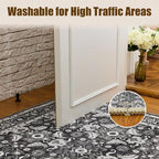 WITSHOCK Living Room Area Rugs 10x13: Soft Non-Slip Backing Washable Rugs - Image 4