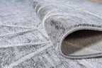 Rugs.com Lattice Trellis Collection Rug – 4' x 6' Gray Low-Pile Rug Perfect - Image 8