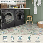 Lahome Vintage Floral Area Rugs 8x10, Large Rugs - Image 8