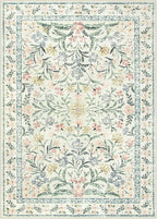 Wonnitar Large Living Room Rug, Floral 10 x 14 Machine Washable Area Rugs - Image 8