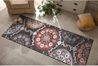 CAMILSON Runner Outdoor Rugs Oriental Retro Traditional Floral Medallion Area by CAMILSONIndoorOutdoorAreaRugs