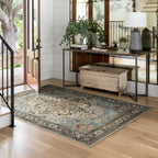 4x6 Machine Washable Area Rug for Living Room, Kids and Pets Friendly for - Image 8