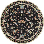 Lahome Insect Washable Round Area Rug, Soft Round Rugs 6ft Ultra-Thin Non-Slip - Image 7