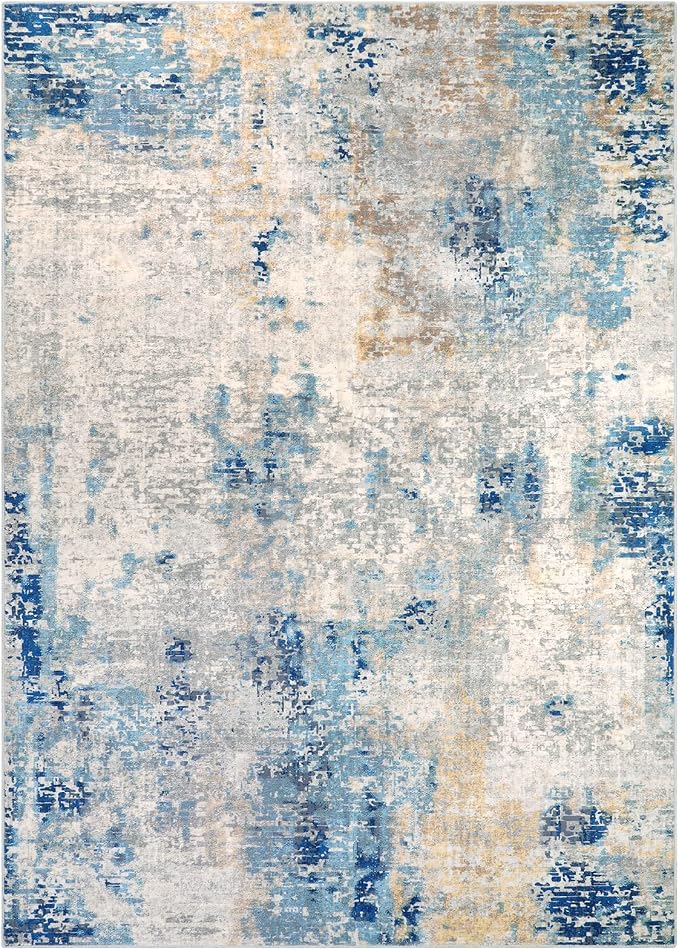 Lahome Modern Abstract Washable Area Rugs 5x7, Soft Living Room Rug Non Slip - Image 10
