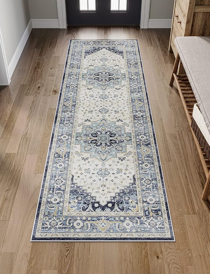 Dripex Tribal Washable Runner Rug-2x5 Non-Slip Non-Shedding Runners - Image 7