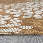 Beverly Rug Outdoor Rug 6x9 Modern Exotic Tropical Leaf Area Rugs - Image 6