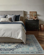 GENIMO 8X10 Area Rugs for Living Room, Machine Washable Vintage Floor Cover - Image 5