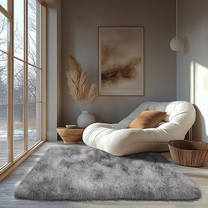 Zentavio Area Rugs for Living Room Small Carpet for Bedroom 3x5 Bedside - Image 9