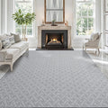 LUMI Washable Area Rug 5x8 for Living Room, Ultra Soft Modern Neutral Rugs by LUMI